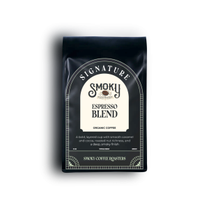 Bold smoky coffee beans with caramel, cocoa, and nutty notes by Smoky Coffee Roasters Bangladesh
