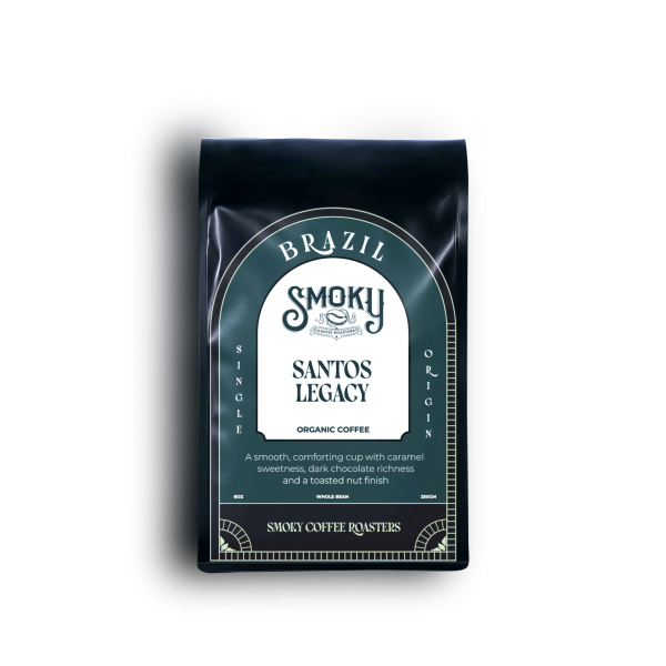Smooth Brazilian coffee with dark chocolate, caramel sweetness, and nutty finish in Bangladesh
